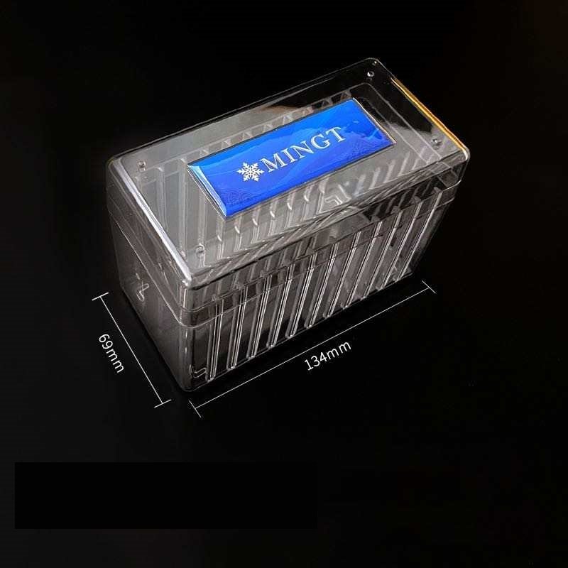 صورة واتساب بتاريخ 1447-05-08 في 16.08.40_5745272b Certified PCGS / NGC Plastic Coin Holders — Clear Transparent Storage Box for 10 Graded Coin Slabs - Image 1