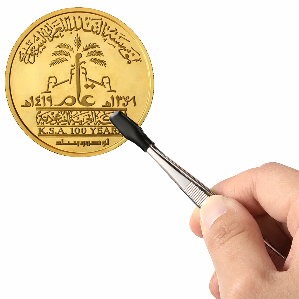 a9e409d6-c0fb-426e-9afd-ec3ccc4bdb09 ملقط مطاطي للحرف ملقط مطاطي مطلي ملقط طوابع عملات - الصورة 1